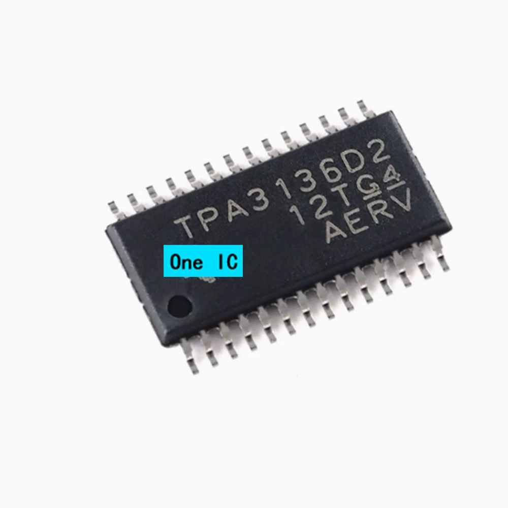 5pcs/lot 100% Original TPA3136D2PWPR TPA3136D2      Brand New Genuine Ic