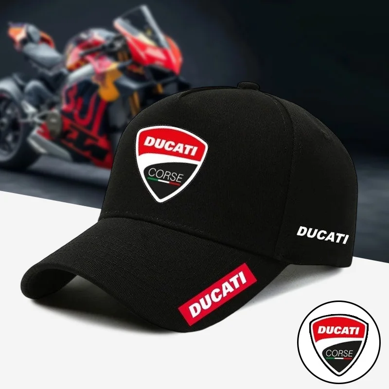 Moda carro boné de beisebol homem logotipo corrida motocicleta esporte chapéu para ducati multistrada 950 1100 1260 1200 s esporte monstro 600