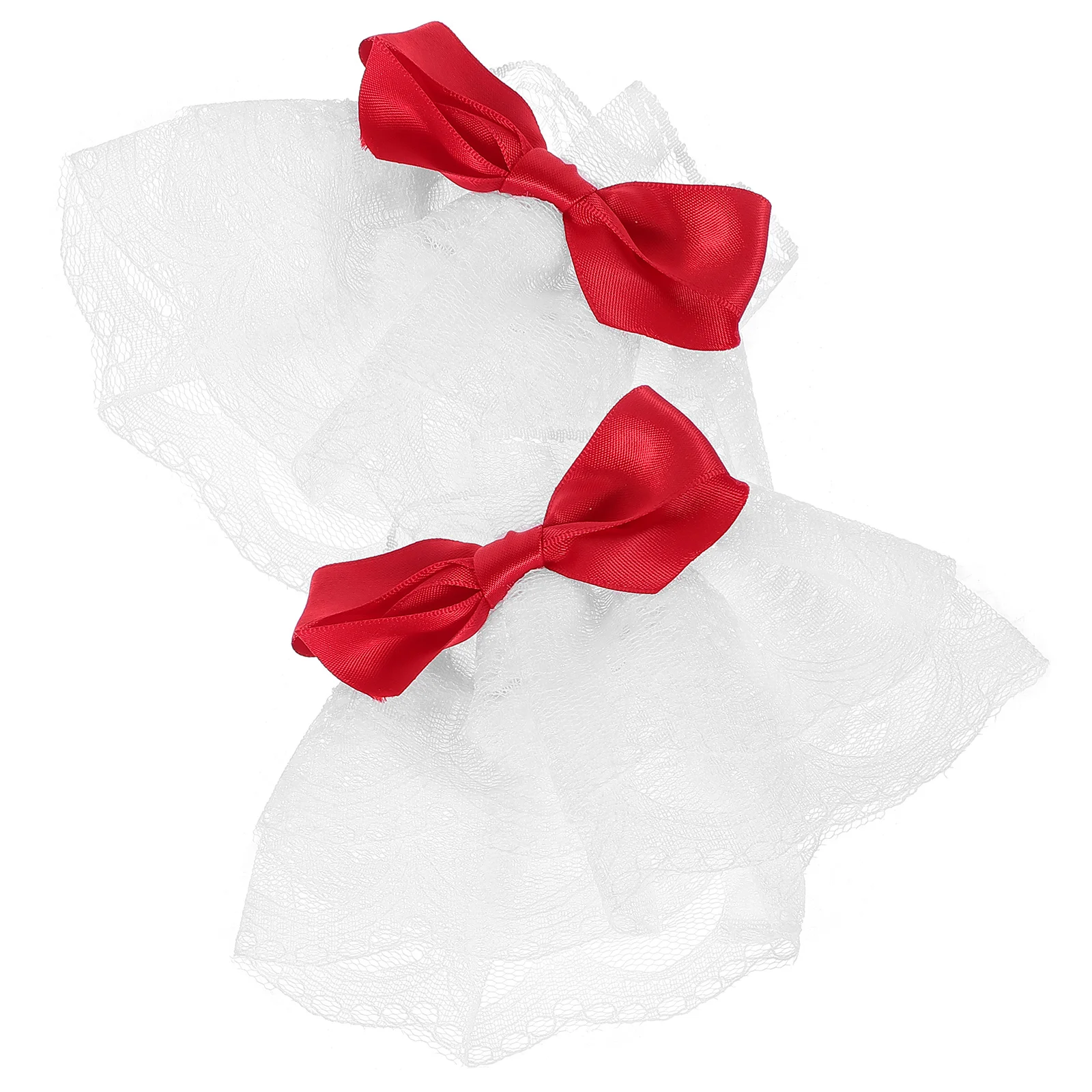 زوج واحد من أصفاد المعصم من الدانتيل بتصميم قوطي أنثوي إكسسوار زي للنساء لحفلات الشاي واللباس التنكري للهالوين