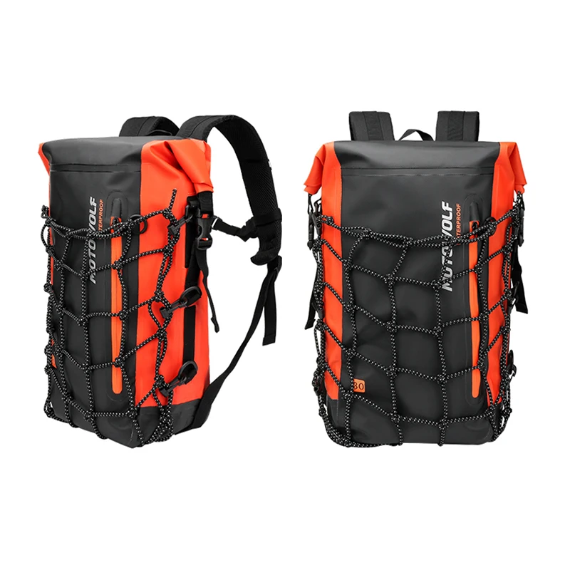 Zaino Moto borsa Moto Mochila Motociclista Hombre Zaino Sac a Dos Moto Casco Masculina impermeabile rete riflettente