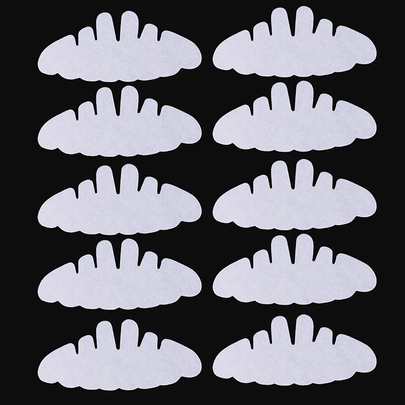 

10 Pcs Hat Sweat Liner Absorbing Pad Prevents Stains Protector Bands For Baseball Golf Cap Men Women