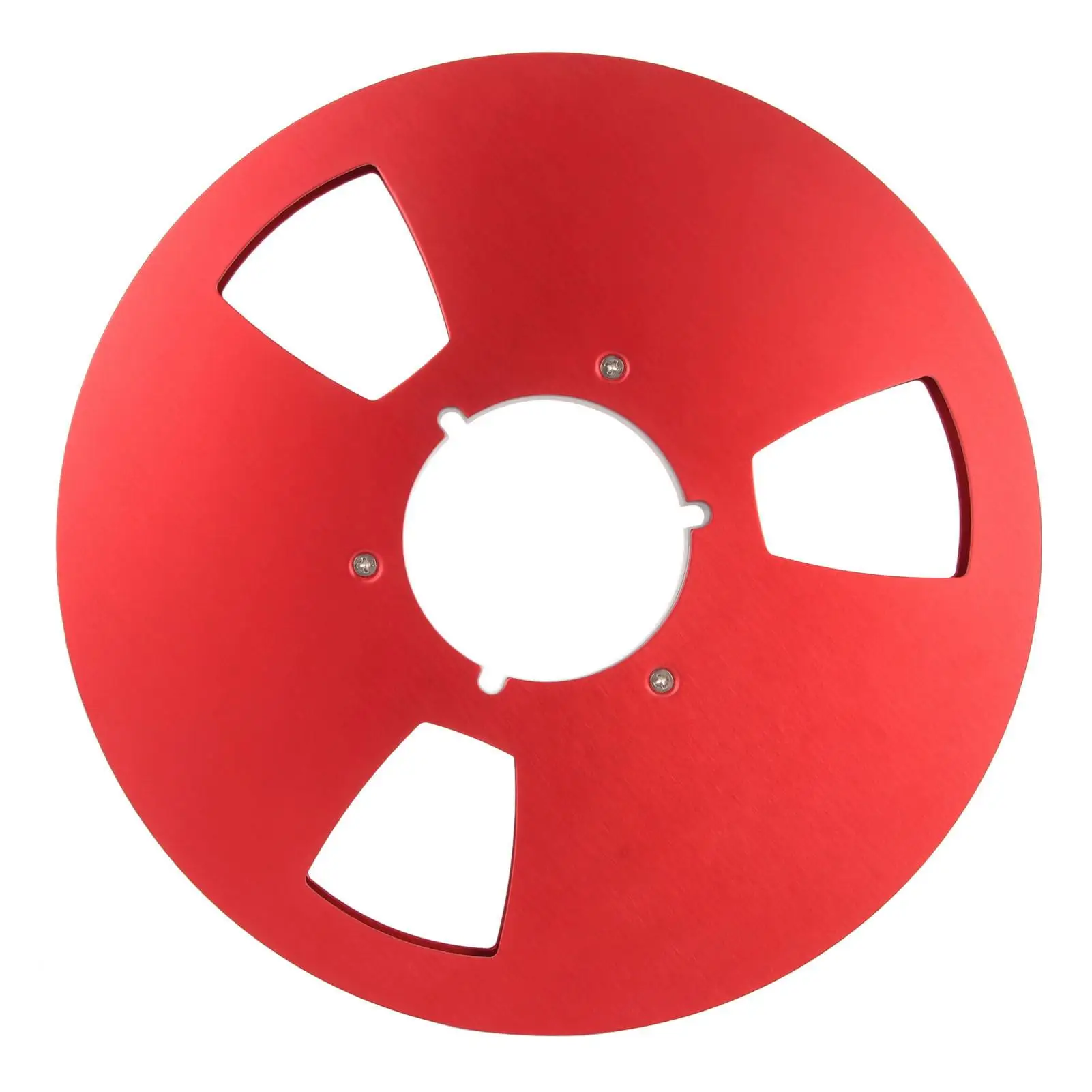 10-Inch Open Tape Reel with 1/4-Inch Wind Resistance Holes - Empty Reel for recording Audio