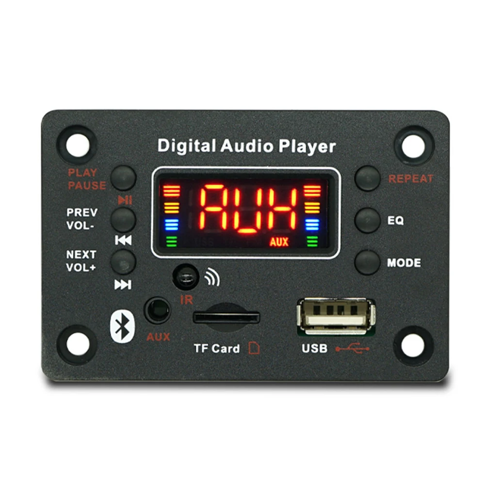 DC7-20V Digital Power Amplifier Board 2*40W Power amplifier board Audio Stereo Bluetooth 5.0 mp3 decoder