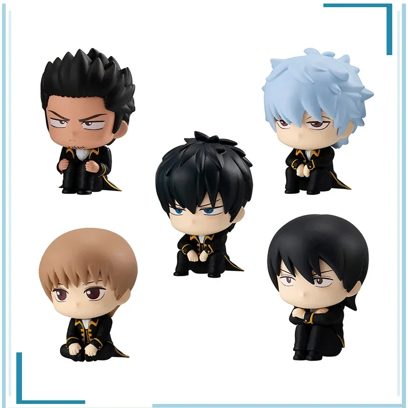 

BANDAI GINTAMA Kondou Isao Hijikata Toushirou Sakata Gintoki Yamazaki Sagaru Okita Sougo Collect Ornaments Figure Model Toys