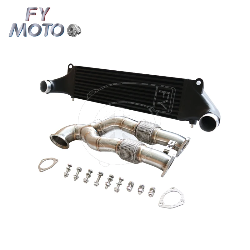 For TOP GRADE TTRS & 8V RS3  Downpipe+intercooler Kit