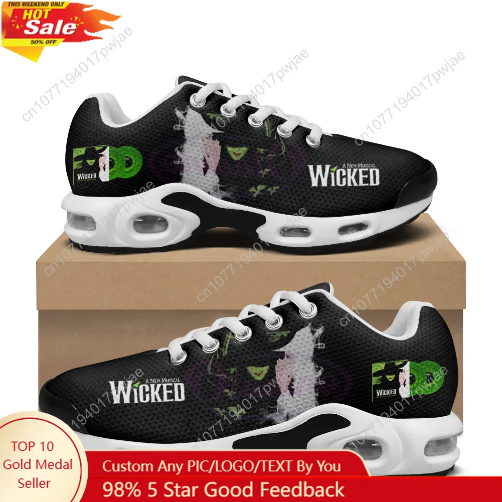 

Wicked the Musical Air Cushion Sneakers Mens Womens Sports Shoes Lightweight Hiking Mountain Climbing Casual Shoes Custom Shoes
