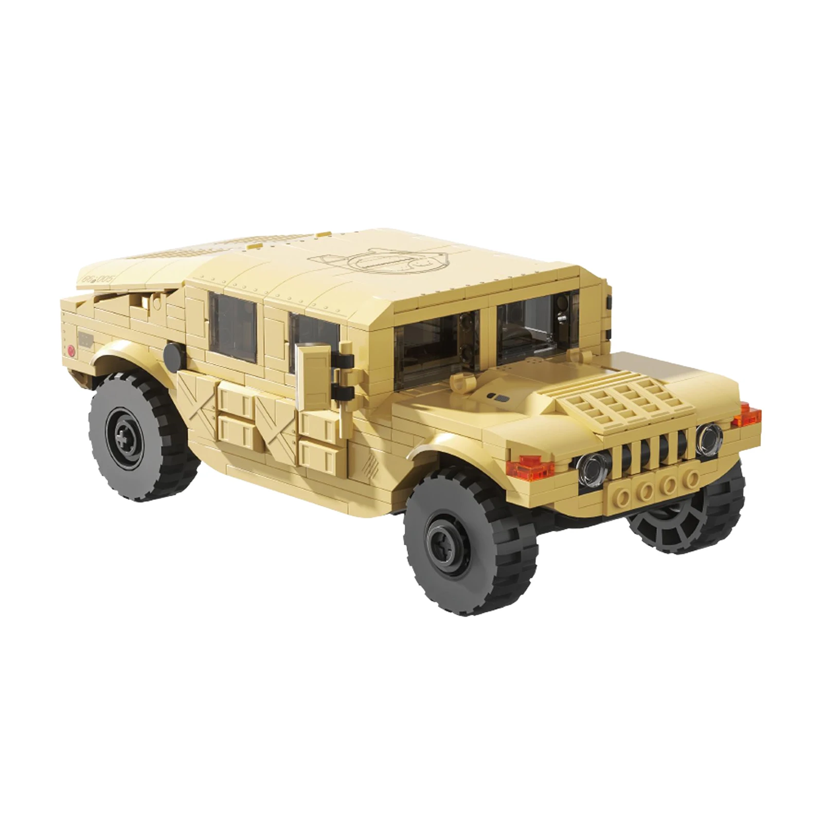 

66005 Military Vehicle H1 Model 510pcs Building Block Set SUV Series Assembly Building Block Models DIY Toys Christmas Gifts