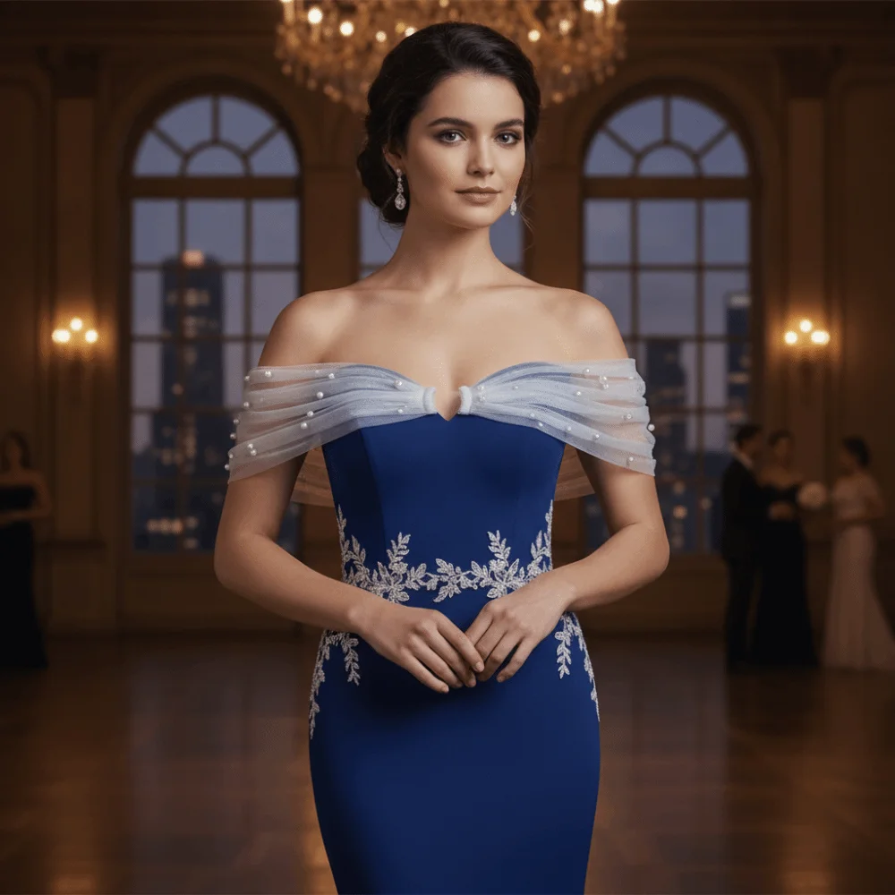 With Pearls Bridal Sleeves Multiple Colors Wedding Dress Off Shoulder Sleeves Solid Color One-Shoulder Bridal Shawl Wedding