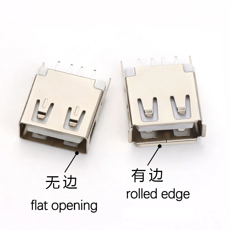 10 Stück USB 2.0 Buchsenstecker 10,0/13,0/13,7/15,0/17,5/19,6/20,5/24,5 MM Gerader Stecker Ladeanschluss AF180 ° für Elektronik – Detail 4