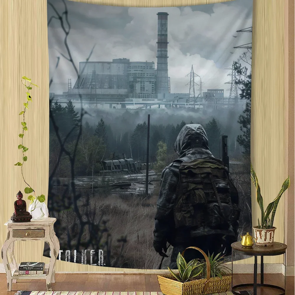 نسيج بوهيمي لديكور المنزل ، نسيج ياباني لغرفة المعيشة والمبيت #1