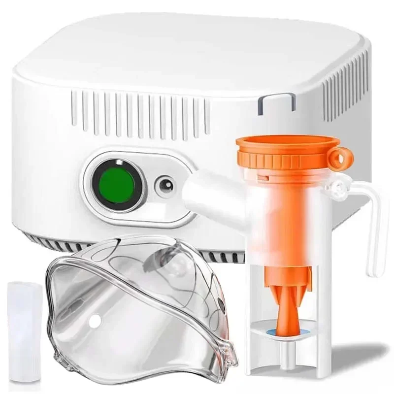 Compresseur d'air médical portable pour enfants et adultes, atomiseur contre la toux, nébuliseur, inhalateur, déterminer les voies respiratoires, inhaler, humidificateur, soins de santé