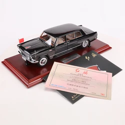 Original 1:24 HONGQI CA770 Open All Doors Alloy Model Car Classic Cars of China Series