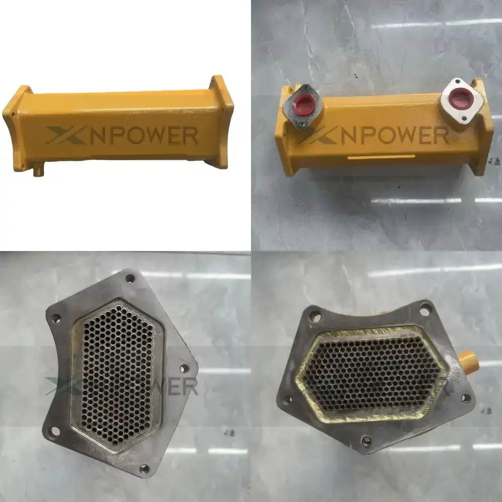 

2026 Hot Item Excavator Spare Parts 236-8745 10R-2128 Machinery Engine 345D C11 C13 OIL COOLER CORE AS 2368745 10R2128 for