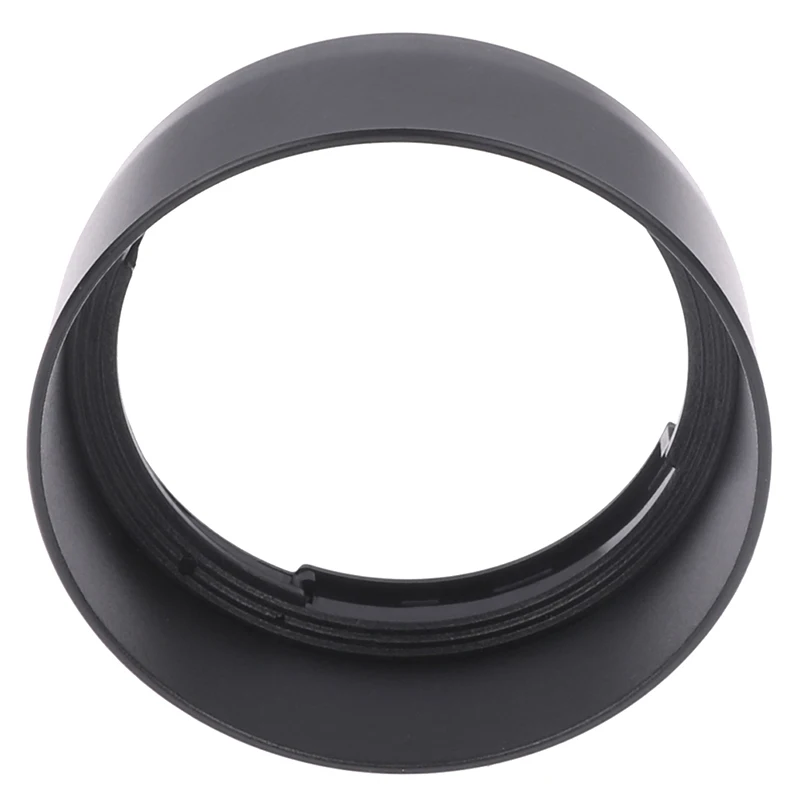 ES65B Camera Lens Hood, Capa de Sombra Solar, EOS R, RP, R5, R6 com RF 50mm, F1.8 STM, Diâmetro 43mm, Lente de Filtro