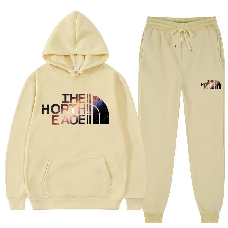 

Модные комплекты спортивной одежды для пар, спортивные толстовки с капюшоном и спортивные комплекты брюк, повседневные толстовки и комплекты спортивных брюк 2026