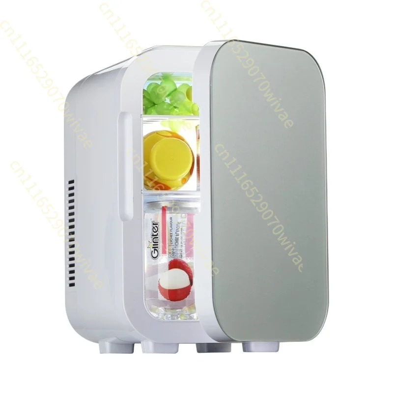 8L Dual-purpose Mini Refrigerator, Digital Display Car and Home Refrigerator, Single-core & Dual-core Options, Energy-efficient