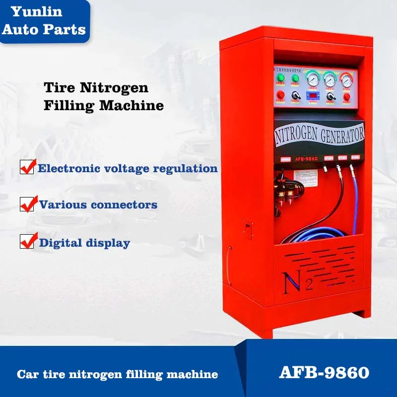 

220V 50Hz Car Tire Nitrogen Filling Machine Car Repair Tool Nitrogen Filling Tool Car Care Equipmentfor Large Car Truck