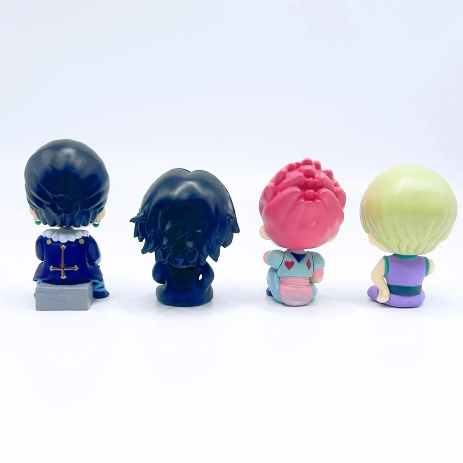 Aixlan GON FREECSS Figuur 8PCS SET Q Versie HUNTER X HUNTER PVC Action Figure Amine Kerstcadeau Collectible Beeldje