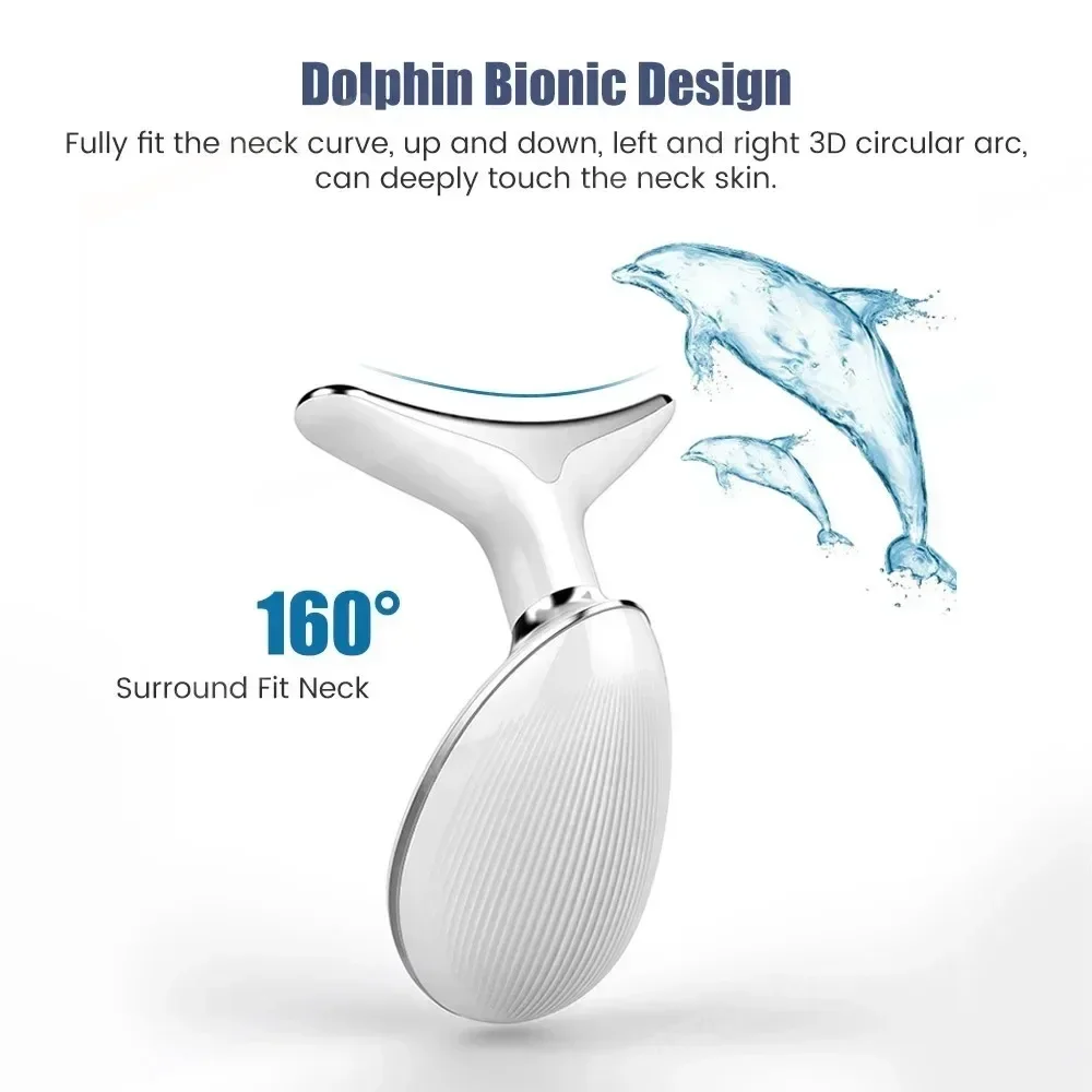 Neck Face Beauty Device Facial Lifting Machine EMS Face Massager Reduce Double Chin Anti Wrinkle Skin Tightening Skin Care Tools