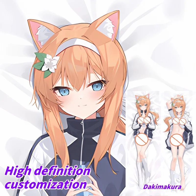 

Dakimakura Anime Blue Archive Sunaookami Shiroko Double-sided Print Of Life-size Body Pillowcase Gifts Can be Customized