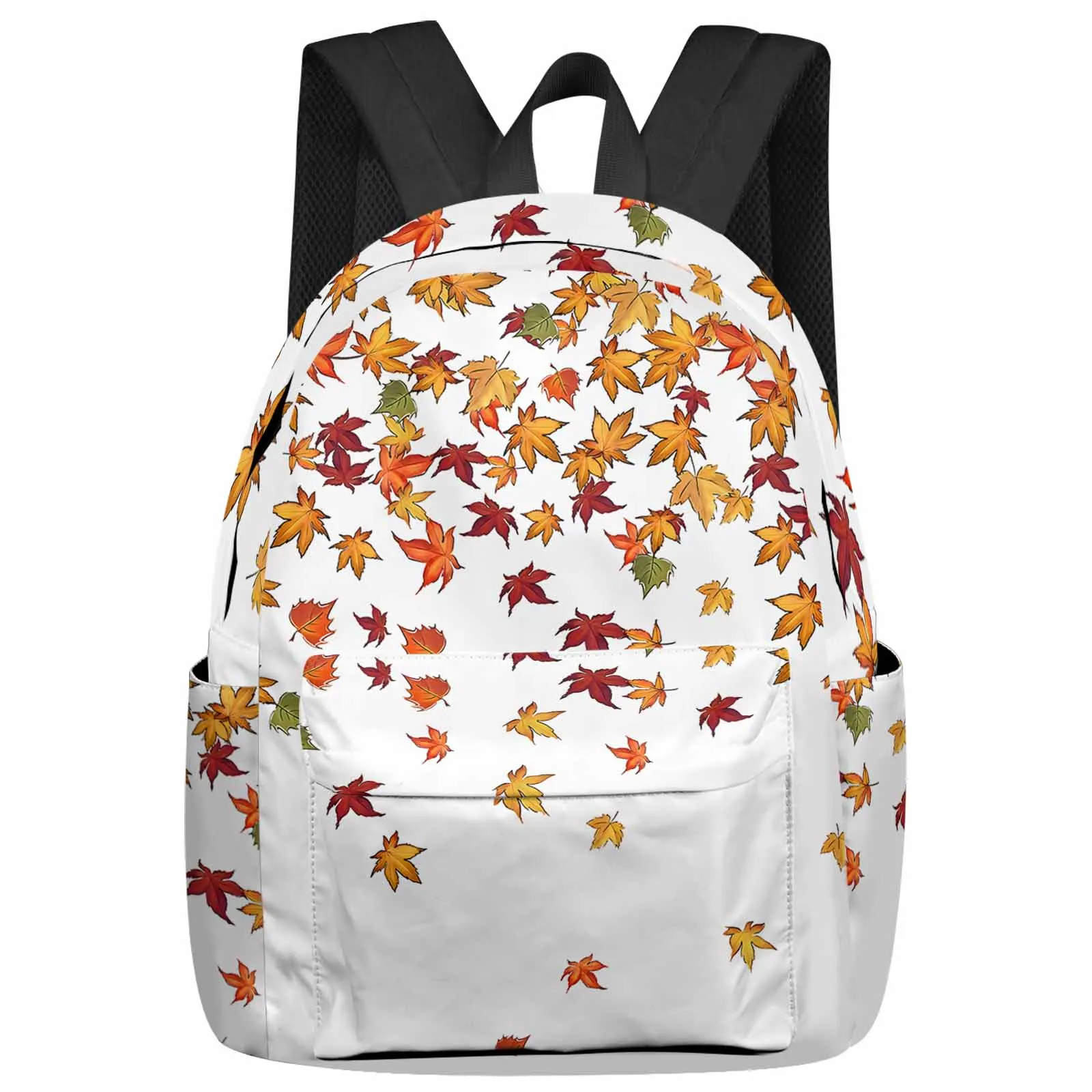 

Leaf Maple Leaf Backpack School Bags for Teenagers Students Laptop Bag Women's Casual Travel Backpack