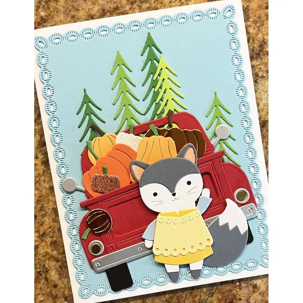 Benson Mouse Snowman Christmas Fresh Poinsettia Bundle Pumpkin Patch Metal Cutting Dies for DIY Handmade Scrapbook July 2026 New