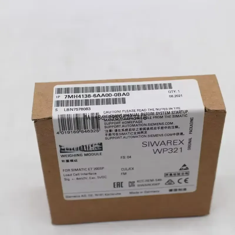 Wmwmnu 1PC NEW 7MH4138-6AA00-0BA0 Module for Industrial Automation Control System Component Replacement Part High Quality
