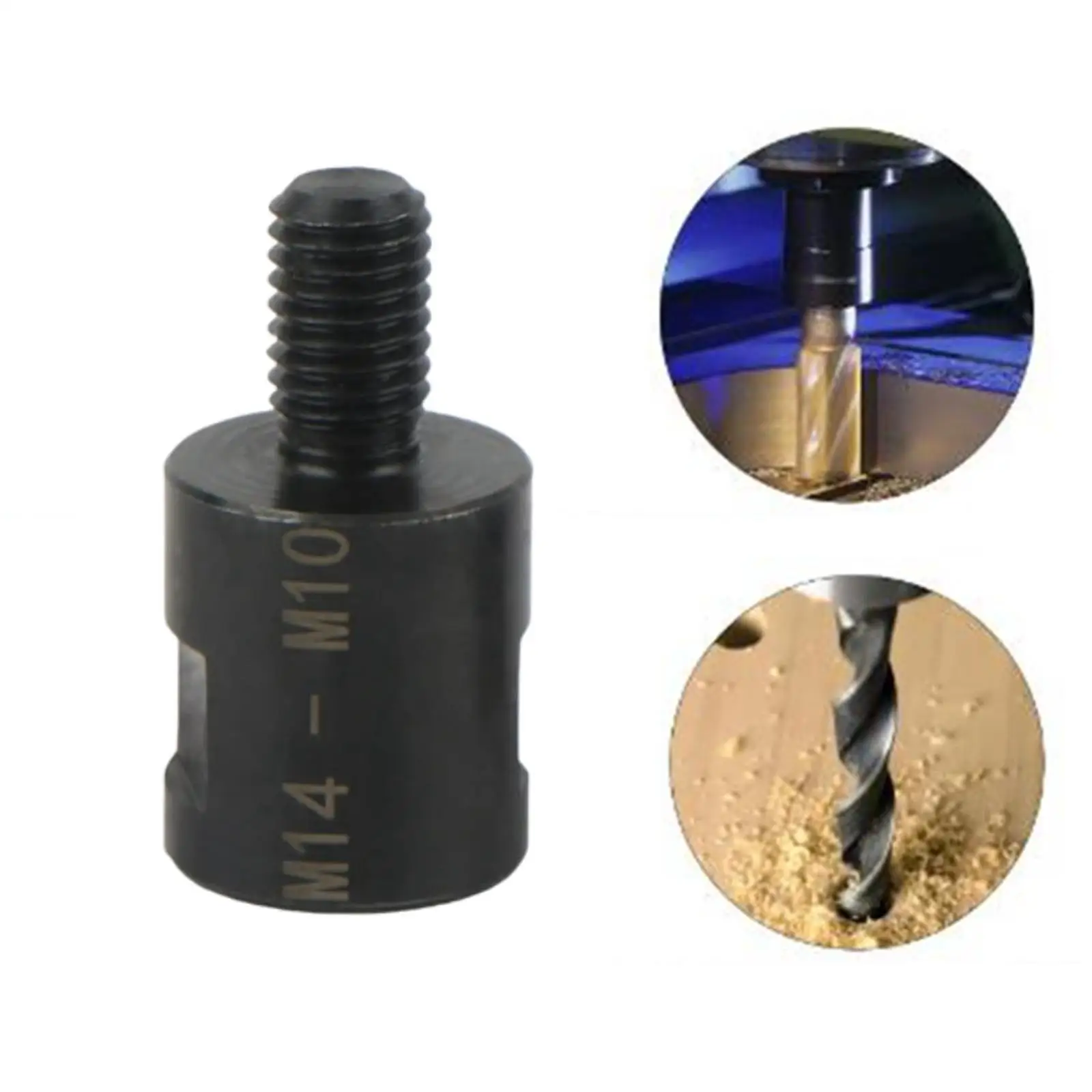 

Angle Grinder Converter Adapter M10 Male Thread Metal Hardware Connector for Grinding and Polishing Tasks