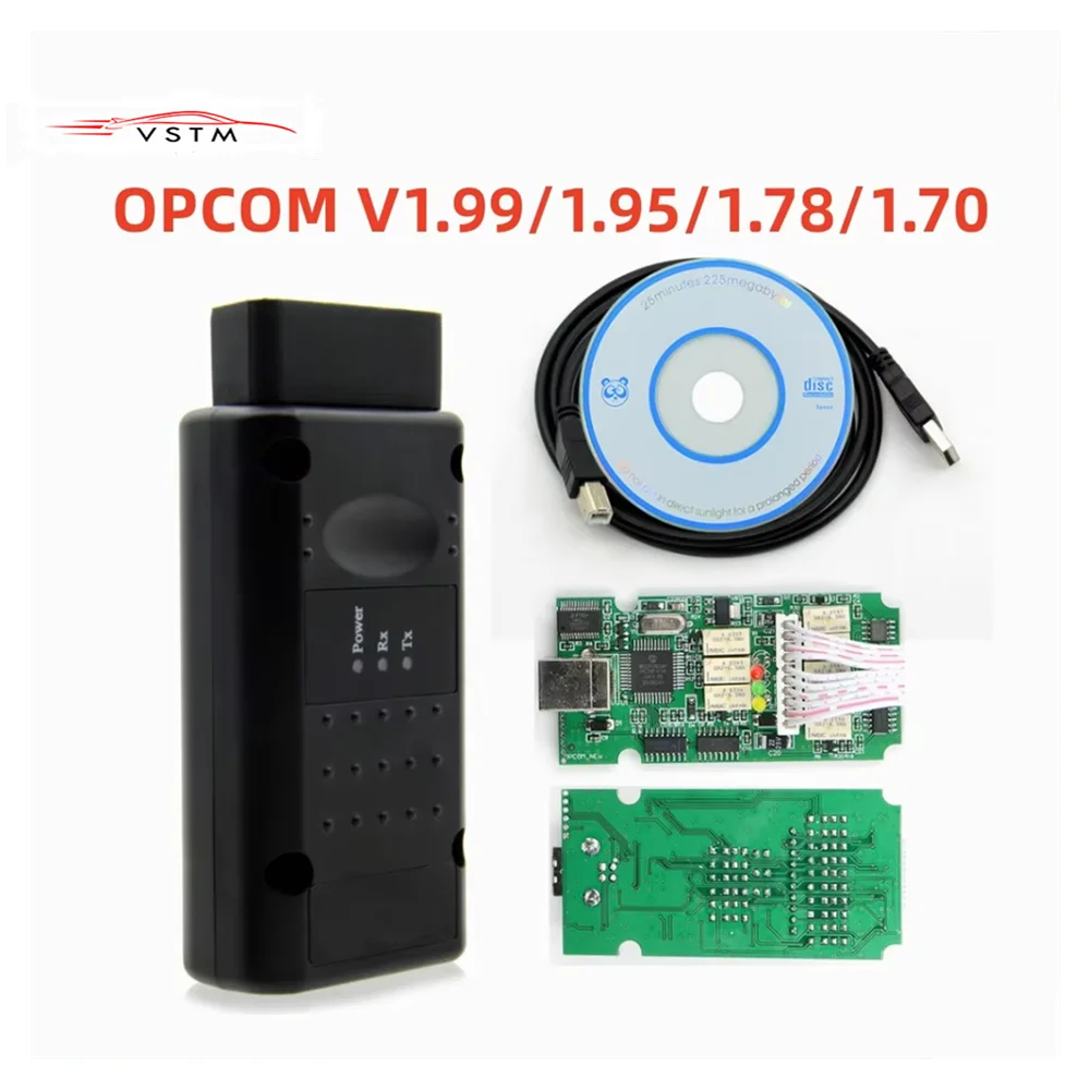 Firmware OPCOM V1.99/1.95/1.78/1.70 OBD2 for CAN-BUS Code Reader For Opel OP COM OP-COM Diagnostic PIC18F458 FTDI Chip