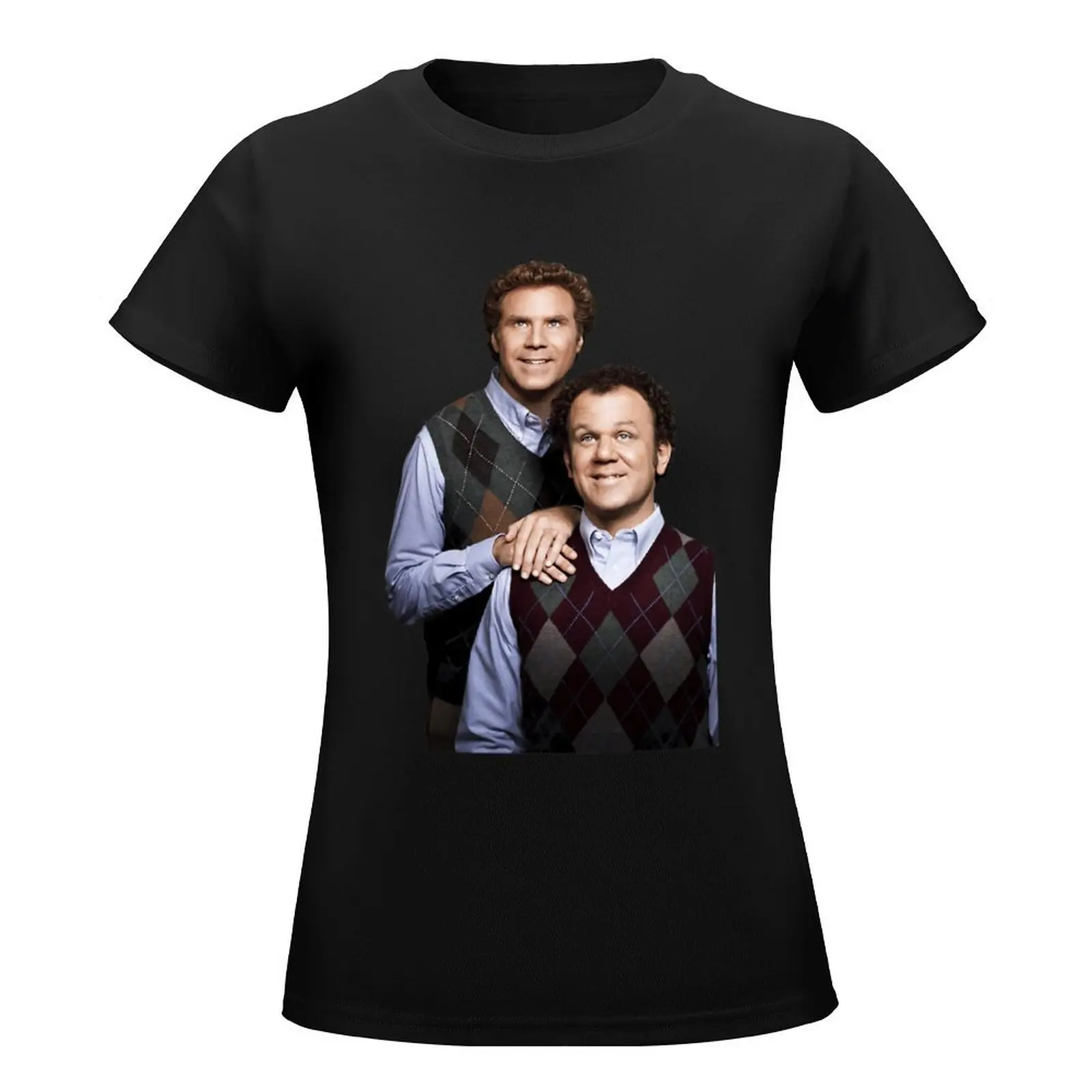 step brothers \t \t T-Shirt anime clothes korean fashion shirts graphic tees rock and roll t shirts for Women