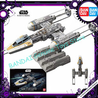 Bandai Star Wars Anime Figure Y-Wing Starfigh Action Figure The Rise of Skywalker 1/72 Scale Plastic Model Kit Toys for Children
