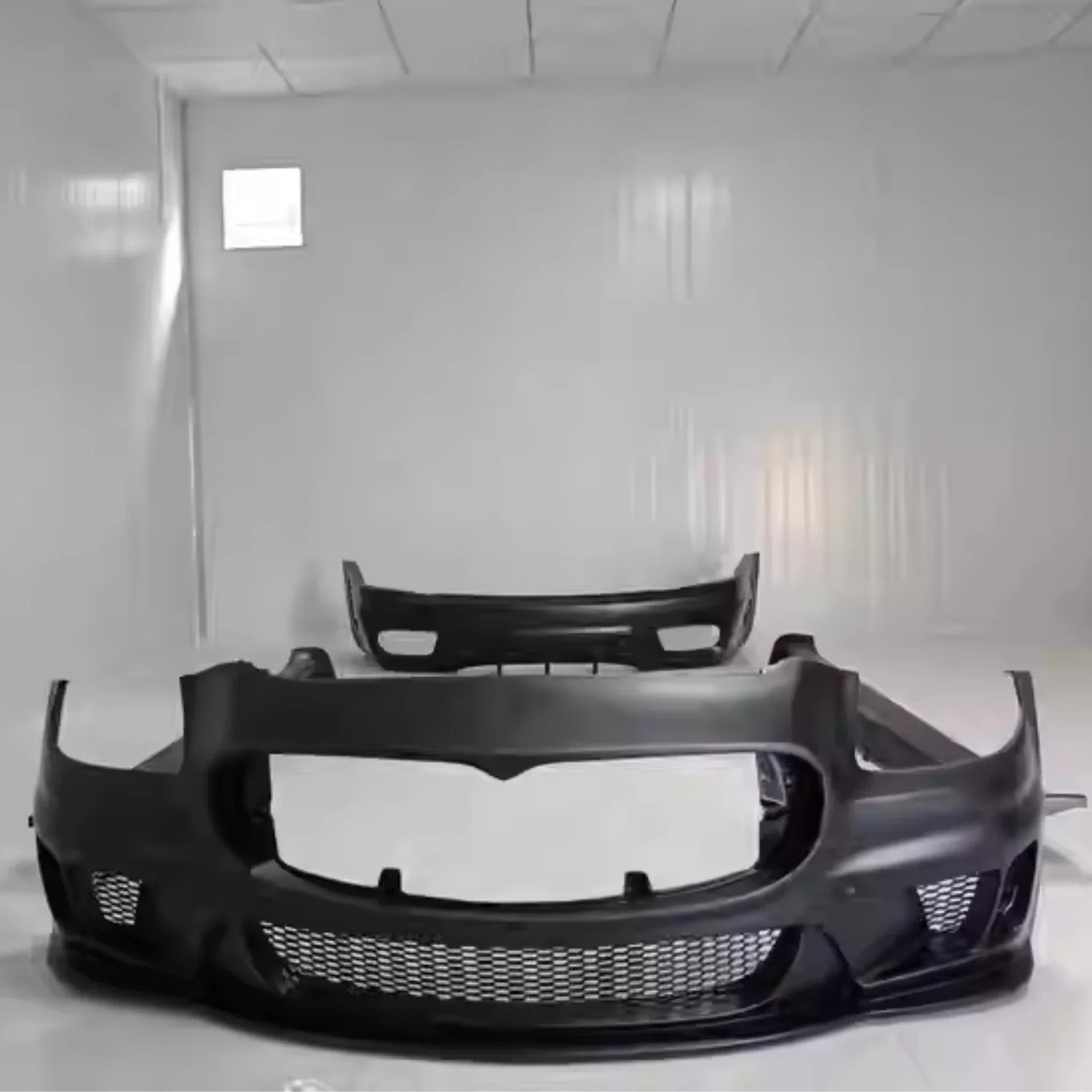 

Front Rear Bumper Side Skirt for Maserati Quattroporte 2004-2008 Convert New Style Body Kit Surround Car Accessories