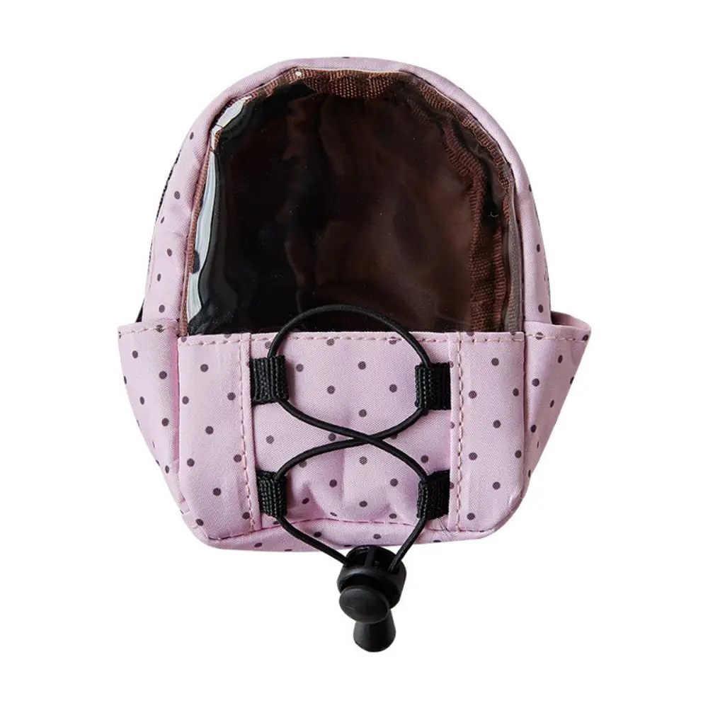 Lightweight Polka Dot Ita Bag Multicolor Transparent Window Storage Bag Versatile Transparent Bag Pendant For Women