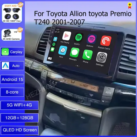 6 best sales toyota allion car stereo - №2