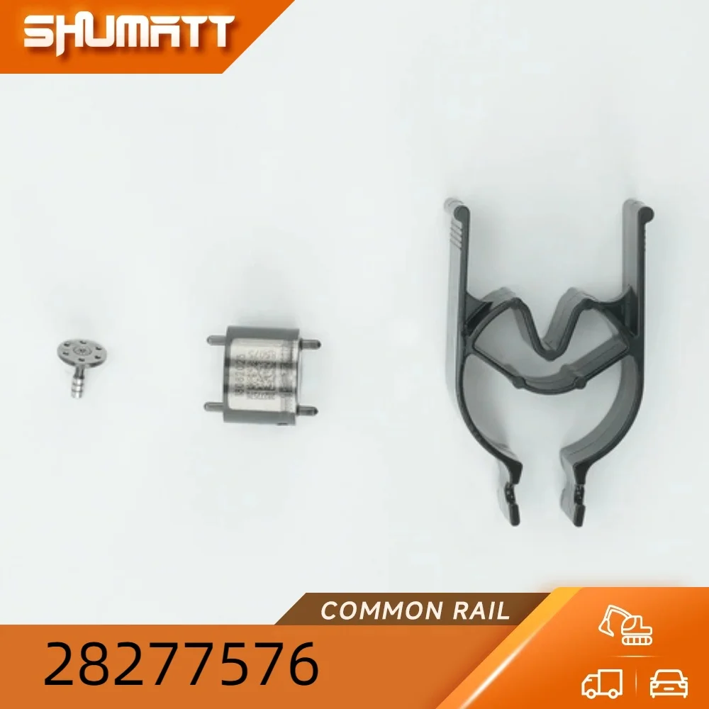 China Made New High Quality 28277576 Injector Control Valve 625C Series Valve Body  Single Groove Valve Core Two White Grooves