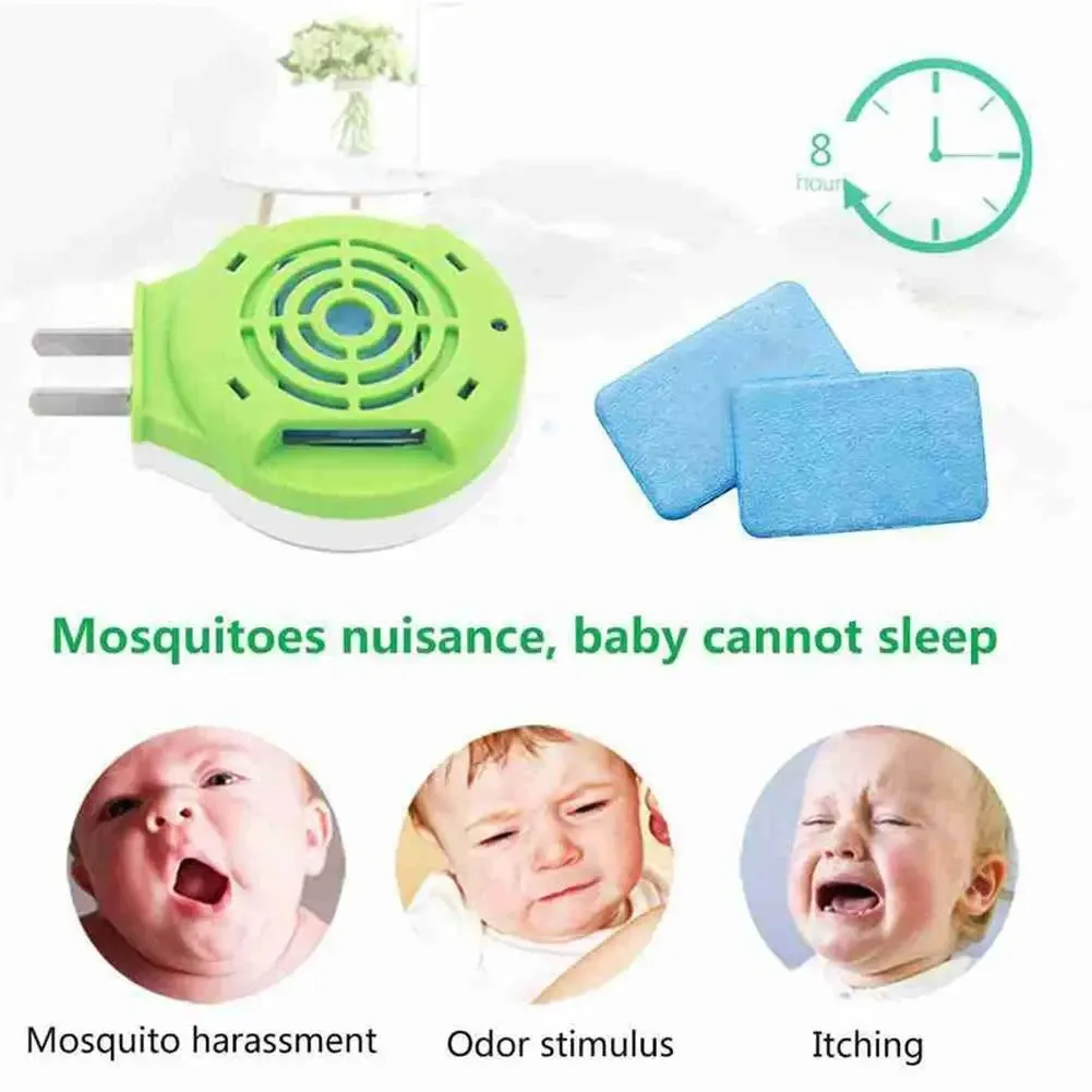 USB Mosquito Repeller Killer Insect Bite Mat with Tablet Replace Scented Pad Electric Incense for Home Bedroom