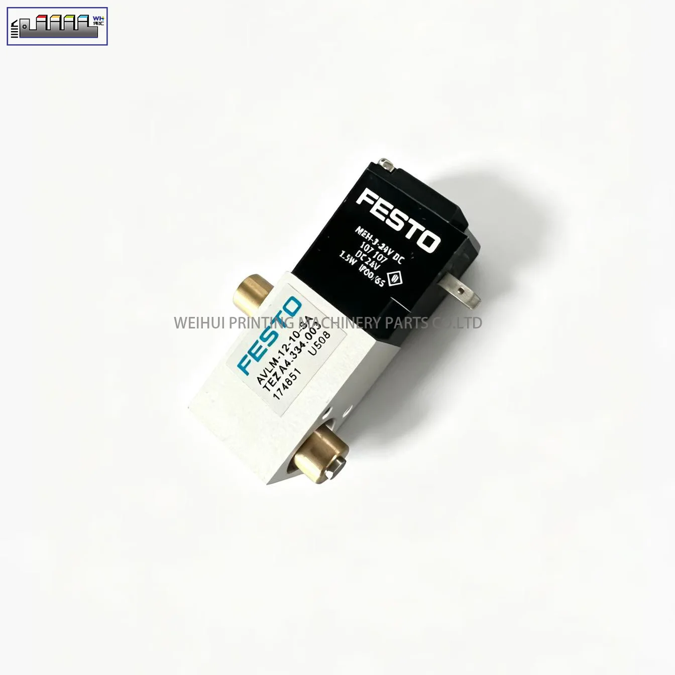 1Piece Best Quality A4.334.003 Solenoid Valve AVLM-12-10-SA For Heidelberg QM46 SM52 SX52 Printing Machine Parts Accurate