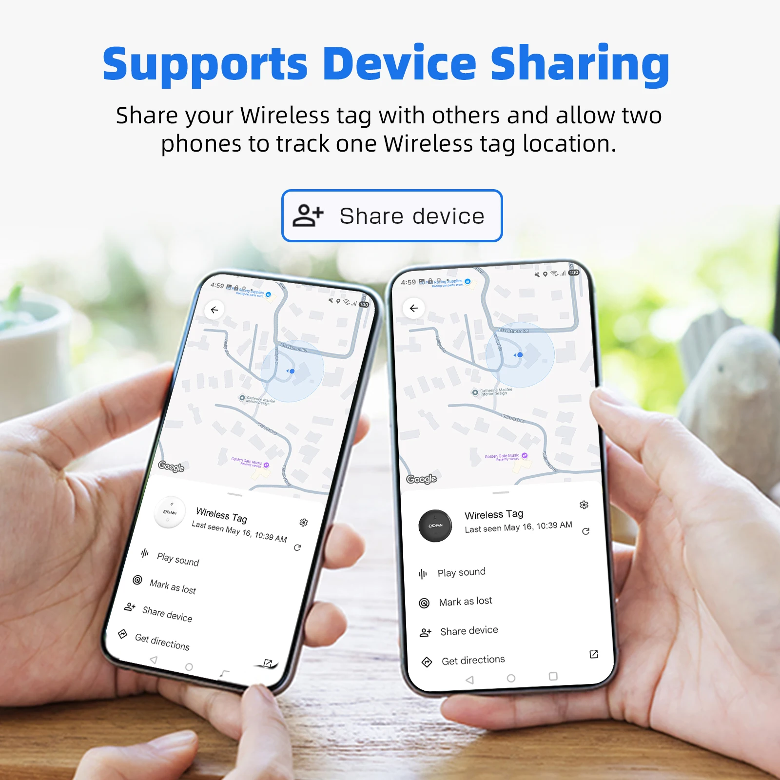 Mini Tracker for only Android Tag Key Finder Bag Lost Tracker Smart Bluetooth airtag tracker work with Google Find My Device