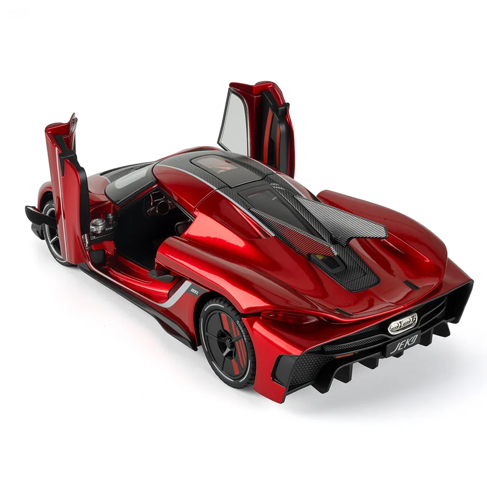 1:24 JESKO Supercar Legierung Modell Auto Spielzeug Diecasts Casting Sound und Licht Auto Spielzeug Für Kinder Fahrzeug