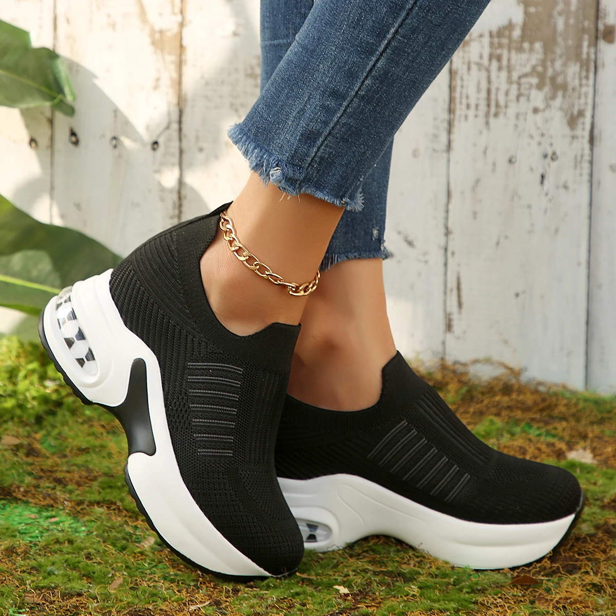 Женские повседневные кроссовки – обзор и цена Wedge Espadrille Women
