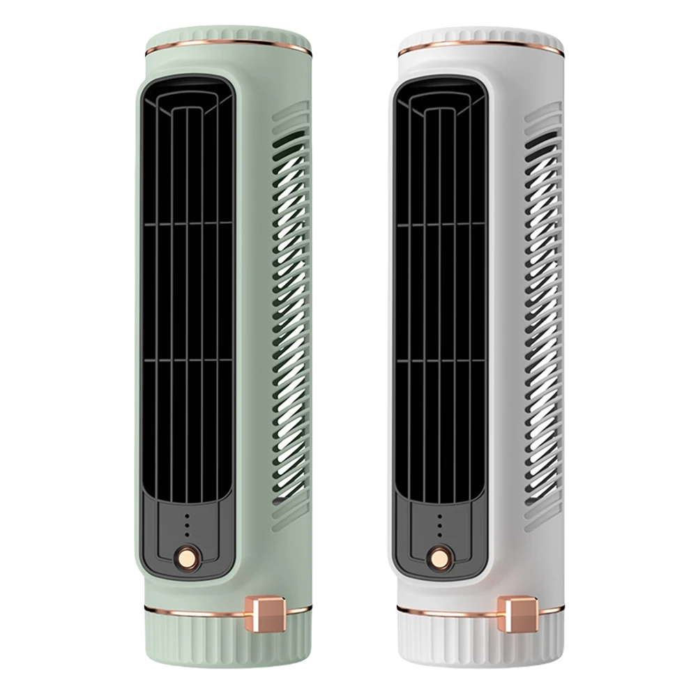 

Tower Fan USB Charging Portable Air Conditioner Electric Vertical Fan Bladeless Summer Fan for Home Office