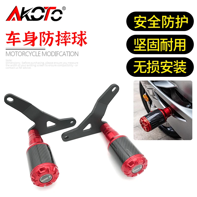 

FOR QJMOTOR SRK900 SRK921 SRK 900 921 RR 921RR RR921 Falling Protection Frame Slider Fairing Guard Anti Crash Pad Protector