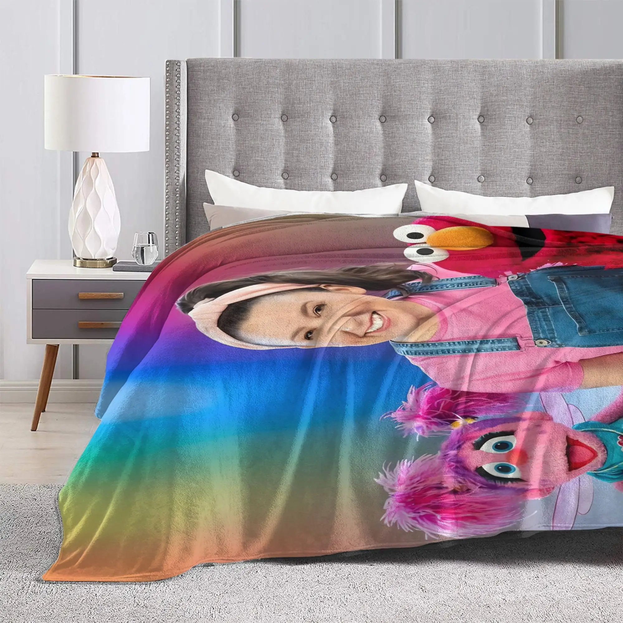 ملكة جمال راشيل المعلم السيدة راشيل البطانيات طائرة السفر الفانيلا الفراش يلقي لكرسي سوبر لينة المفرش هدية عيد ميلاد