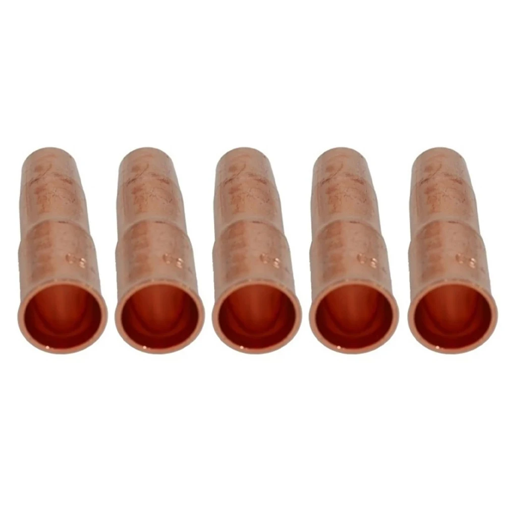 

5 шт., 22-50 сварочное сопло MIG, 1/2 дюйма, 22-50, газовое сопло 1/2 дюйма, регулируемое отверстие для Lincoln, Magnum 200, аксессуары для пайки MIG