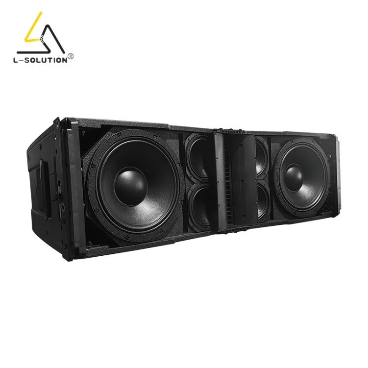 L-solution LS500 HDL50 8000W Max Dual 12 Inch Three Way Active Outdoor Line Array Speakers Professional Sound System RD Net