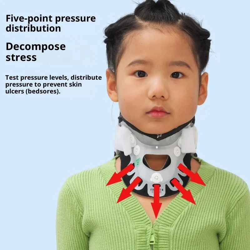 

Детский шейный бандаж для взрослых, регулируемый держатель для телефона, фиксированное устройство против падения головы, дышащая поддержка шеи