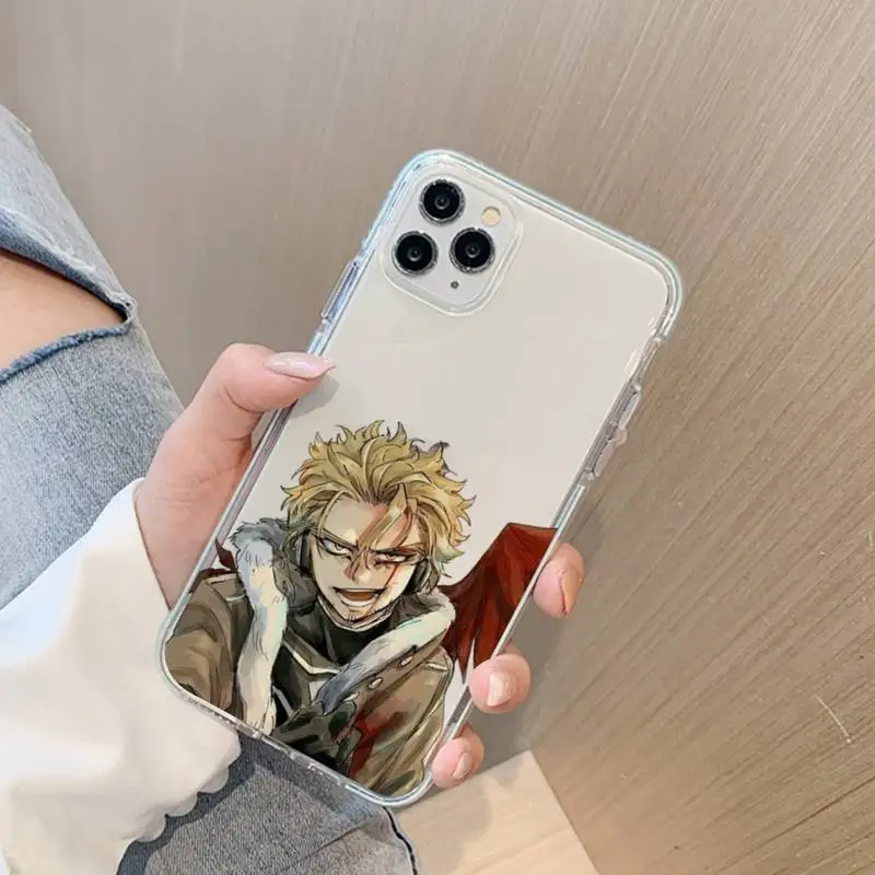 Hawks Coat Japan Anime Phone Case For iPhone 13 14 Pro Max XS XR 12 11 Pro 13 Mini 6 7 8 Plus Soft Clear Back Cover