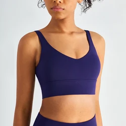 Vnazvnasi Yoga reggiseno sportivo per donna palestra Fitness reggiseno Push Up imbottito allenamento Crop Top palestra Active Wear donna Sport Lingerie femminile