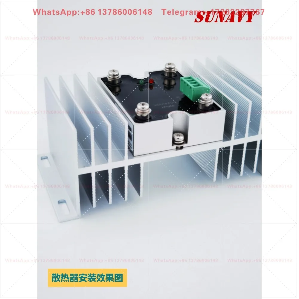 Motor drive module dedicated radiator, high current for a long time