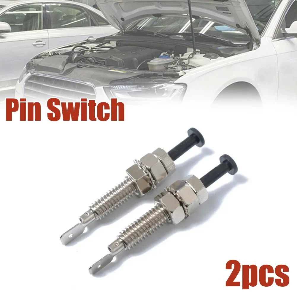 /Silver /Iron /Car Door Trunk Hood Jamb Pin Switch Adjustable Screw Length Bonnet Sensor For Auto Alarm Light Interior Control P